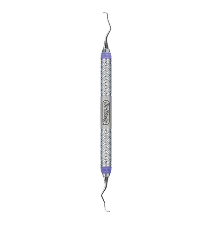 Langer Curette double end 1/2 4 Round Handle