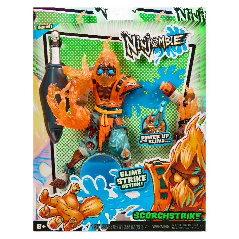 Ninjombie Slime Strike Action! Figures - Assorted