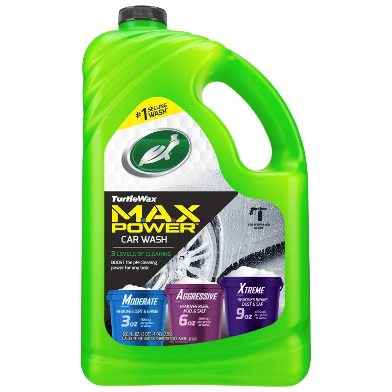 TurtleWax Max Power Car Soap Wash - 2.95L
