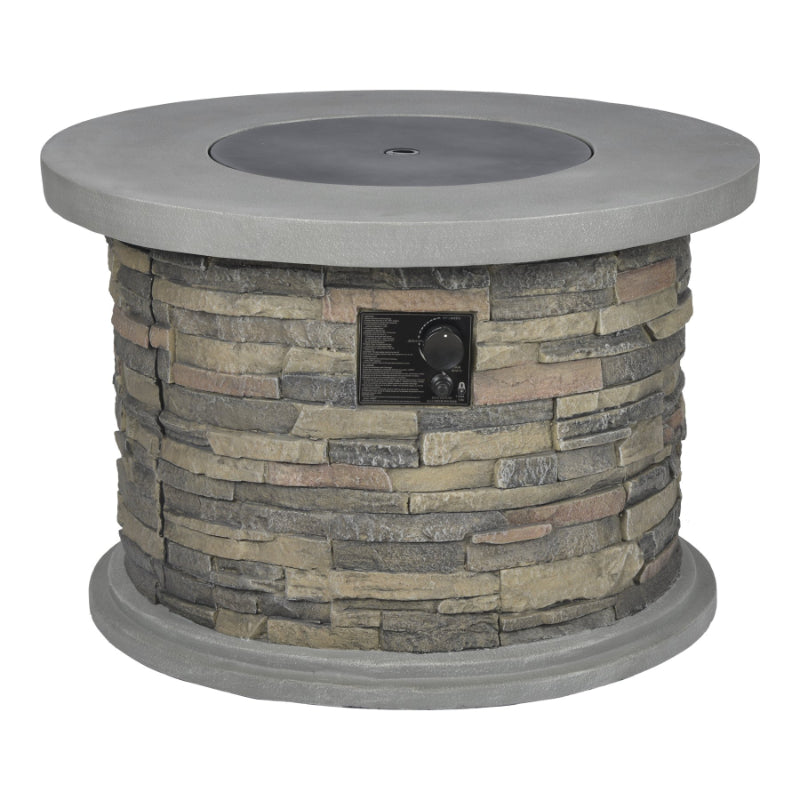 Bond Envirostone Gas Round Fire Pit