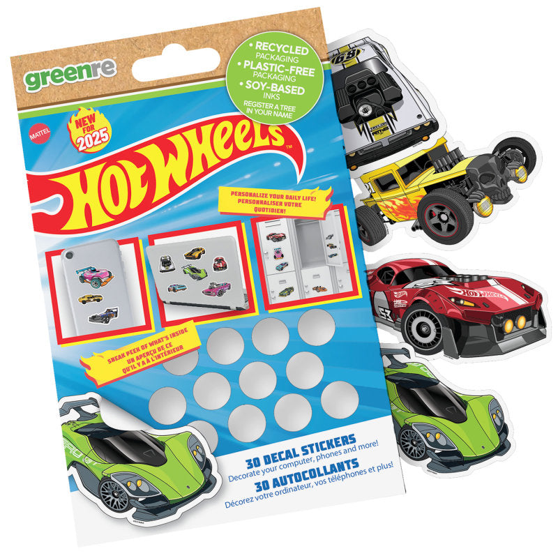 Hot Wheels Decals - 30 pieces