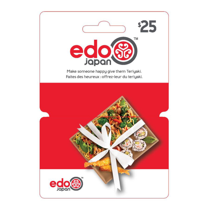 Edo Japan Gift Card - $25