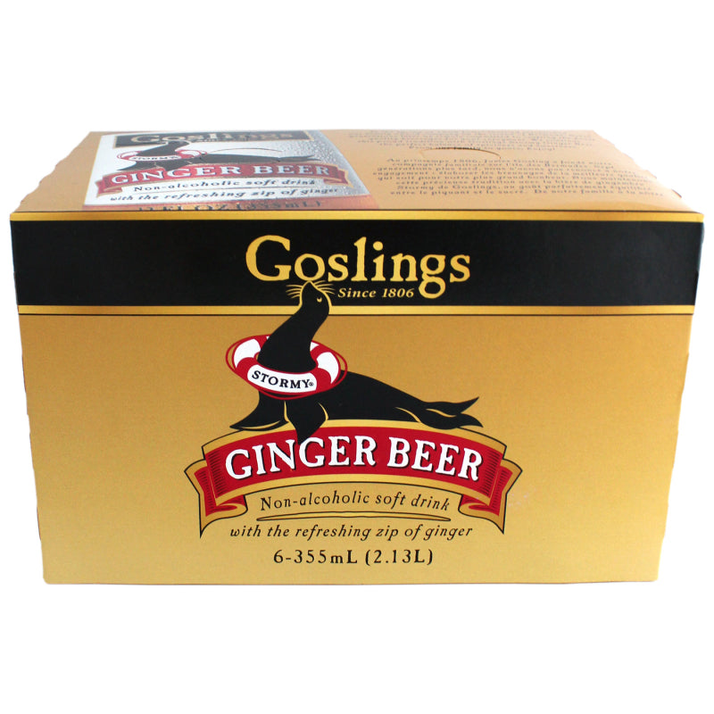 Goslings Non-Alcoholic Ginger Beer - 6x355ml