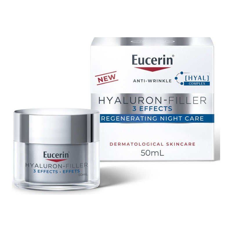 Eucerin Hyaluron-Filler 3 Effects Regenerating Night Care Cream - 50ml