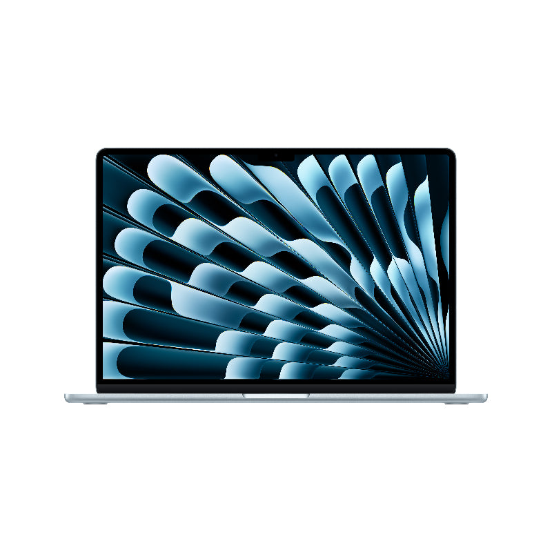 Apple MacBook Air Laptop - 15.3 Inch - 16 GB RAM - 256 GB SSD - Apple M4 Chip - Sky Blue - MC7A4LL/A
