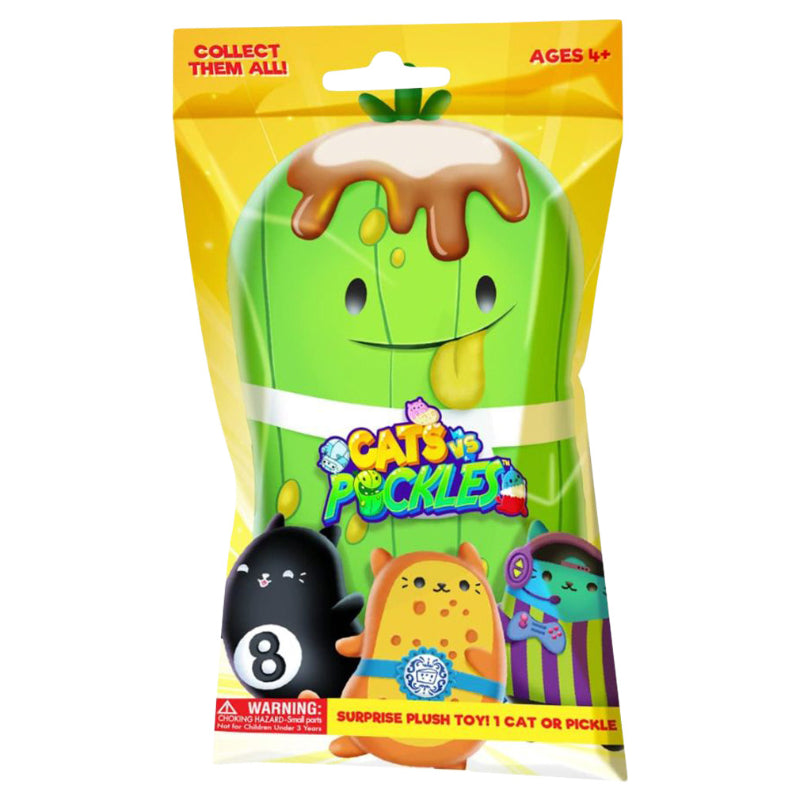 Kittens vs Gherkins Surprise Plush Toy! Mystery Bag - 2 pack