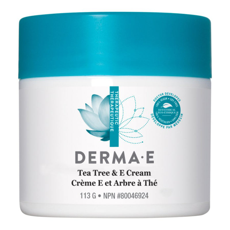 DERMA E Therapeutic Tea Tree & E Cream - 113g
