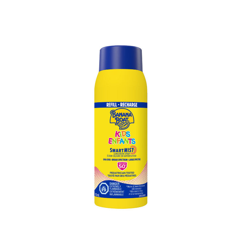 Banana Boat Kids Smart Mist Sunscreen Refill - SPF 50+ - 170ml