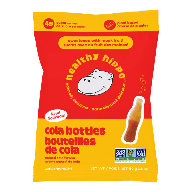 Healthy Hippo Cola bottles! Candy - 50g