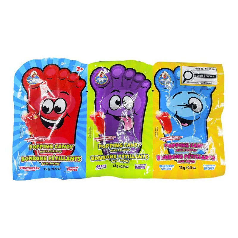 Sweet Workshop Popping Candy - 3 x 15g