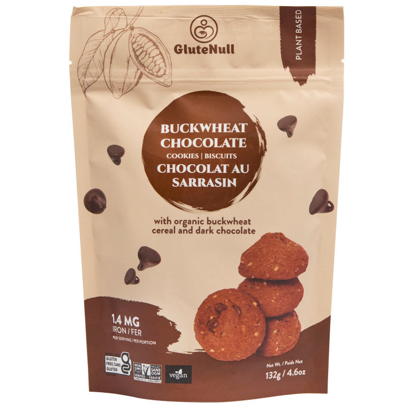 Glutenull Cookie Buckwheat Chocolate - 132g
