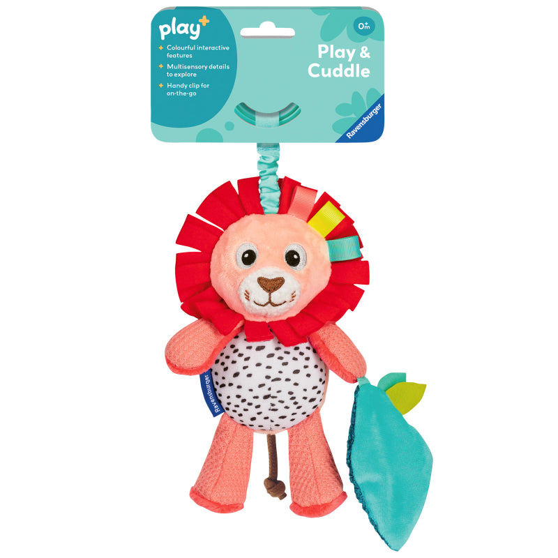 Ravensburger Play+ Play & Cuddle Shake Rattle Lion