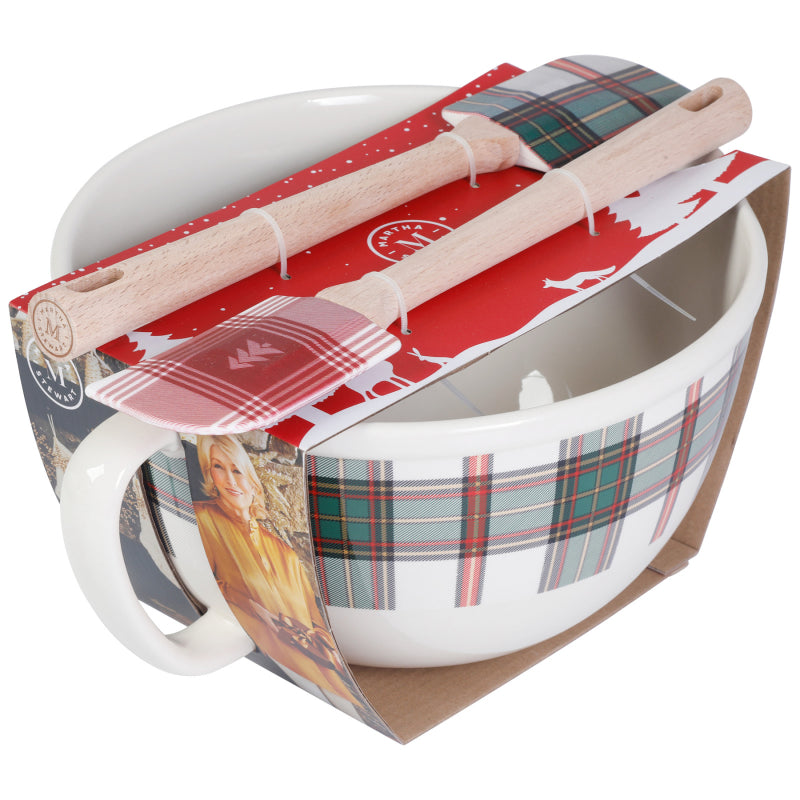 Martha Stewart Holiday Batter Bowl - 3.4QT - 3 piece