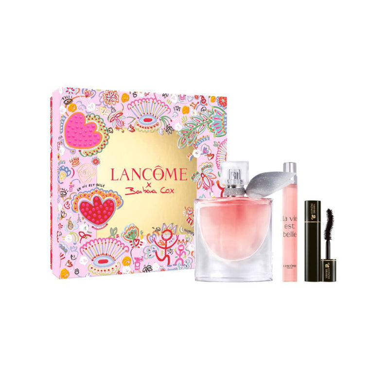 Lancome x Barbara Cox La Vie Est Belle Eau de Parfum and Mascara Gift Set - 3 piece