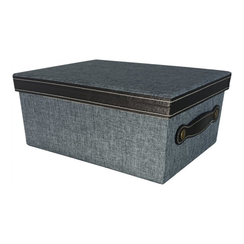 Collection by London Drugs Storage Box - Denim - Medium