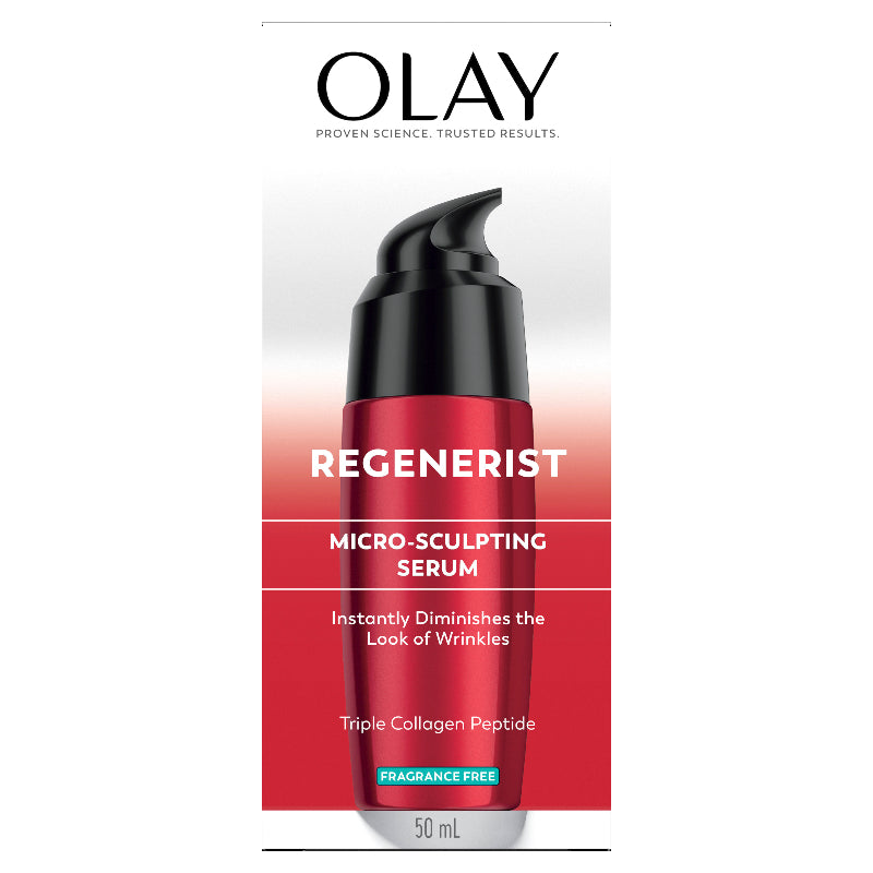 Olay Regenerist Micro-Sculpting Serum - Fragrance Free - 50ml