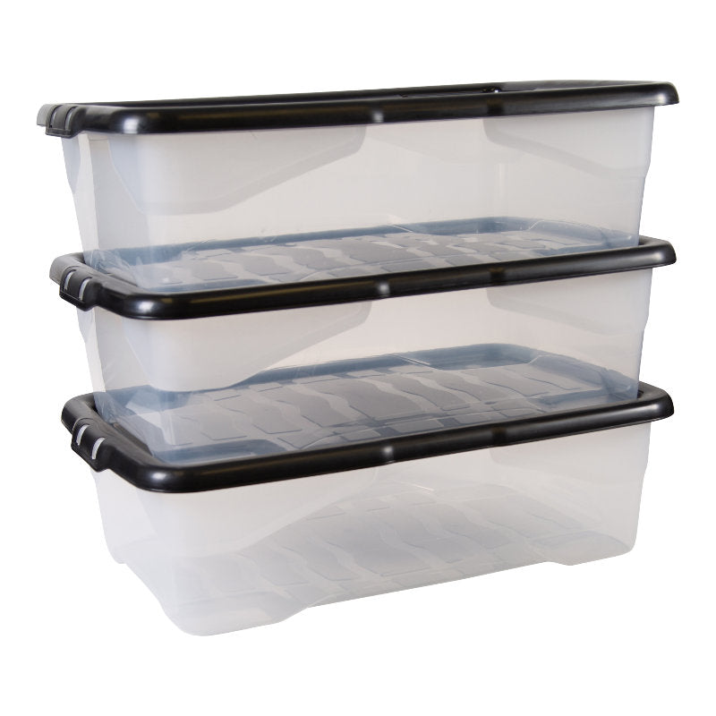 Strata Underbed Storage Box Set - 3 Pack