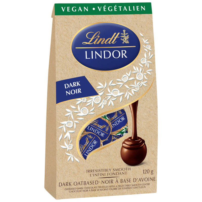 Lindt Lindor Bag Vegan - Dark Noir - 120g