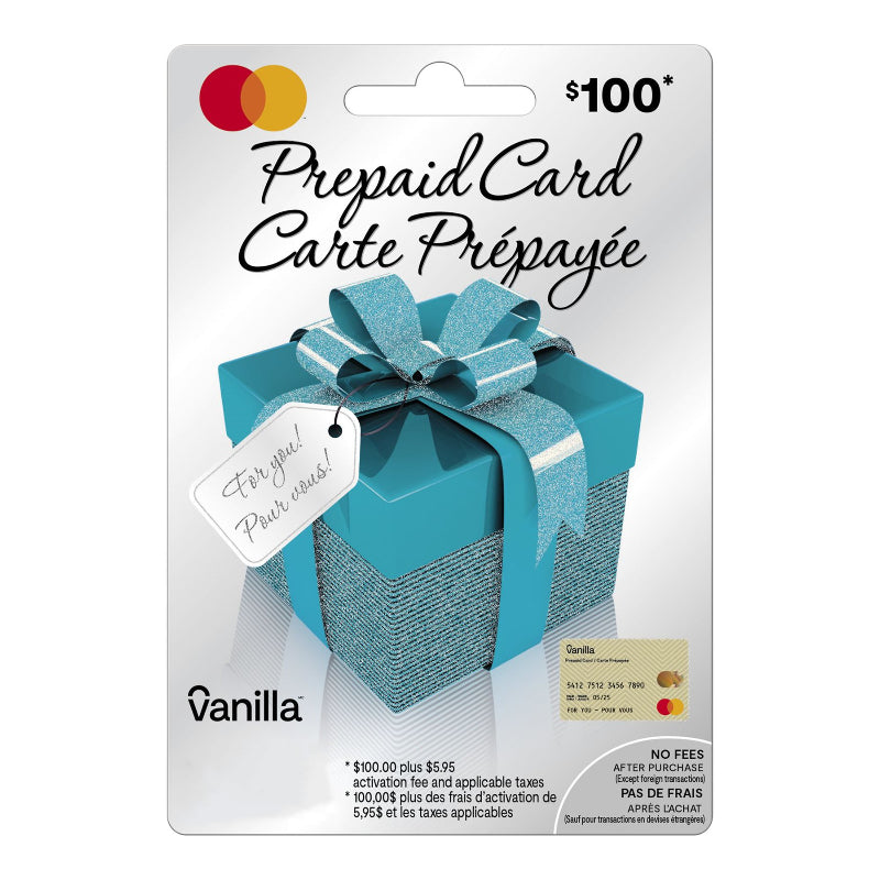 Vanilla Mastercard Gift Card - $100