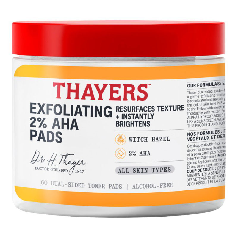 Thayers AHA Exfoliating Toner Pads - 60's