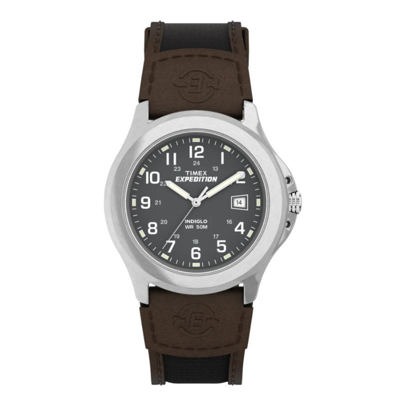 Timex Expedition Metal Field Wristwatch - Black/Silver Tone - 40091