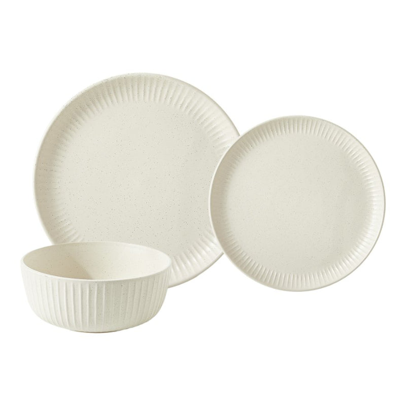 S & Co Dinner Set - Beige - 3 pcs