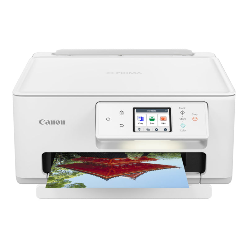 Canon PIXMA TS7720 Wireless Color Ink-jet Multifunction Printer - White - 6256C003
