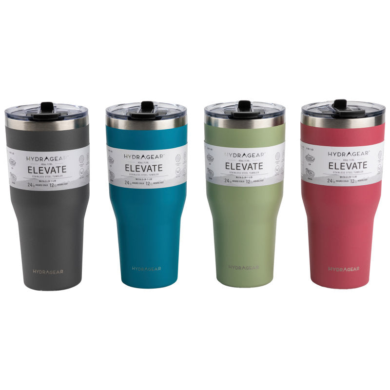 Hydragear Elevate Thermal Tumbler - Assorted - 1.18L