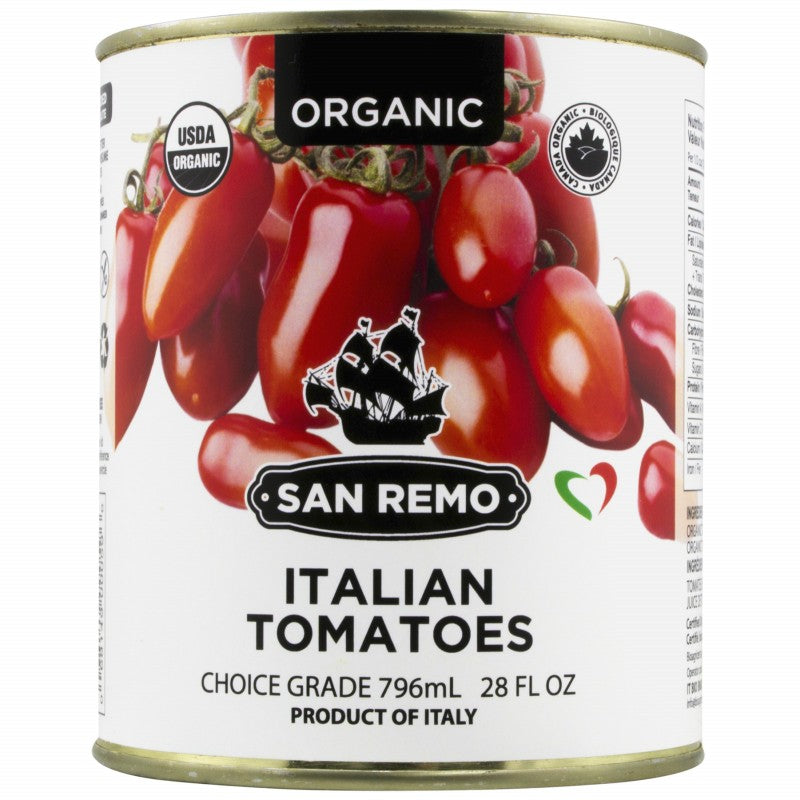 San Remo Organic Italian Tomatoes - 798ml