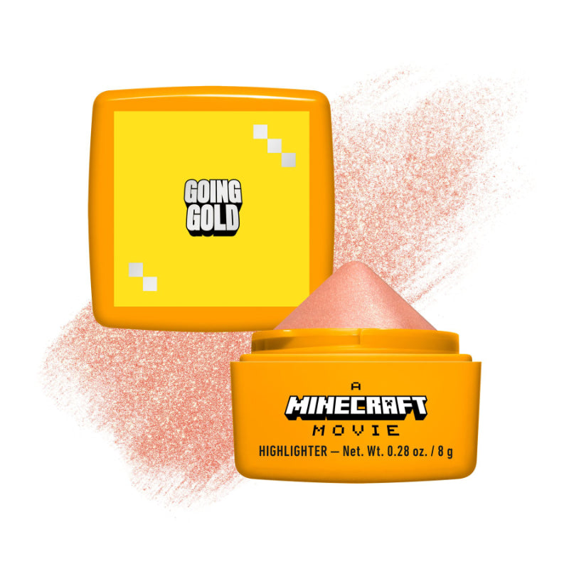 NYX Professional Makeup A Minecraft Movie Rare Highlight Balms Highlighter - Going Gold (3)