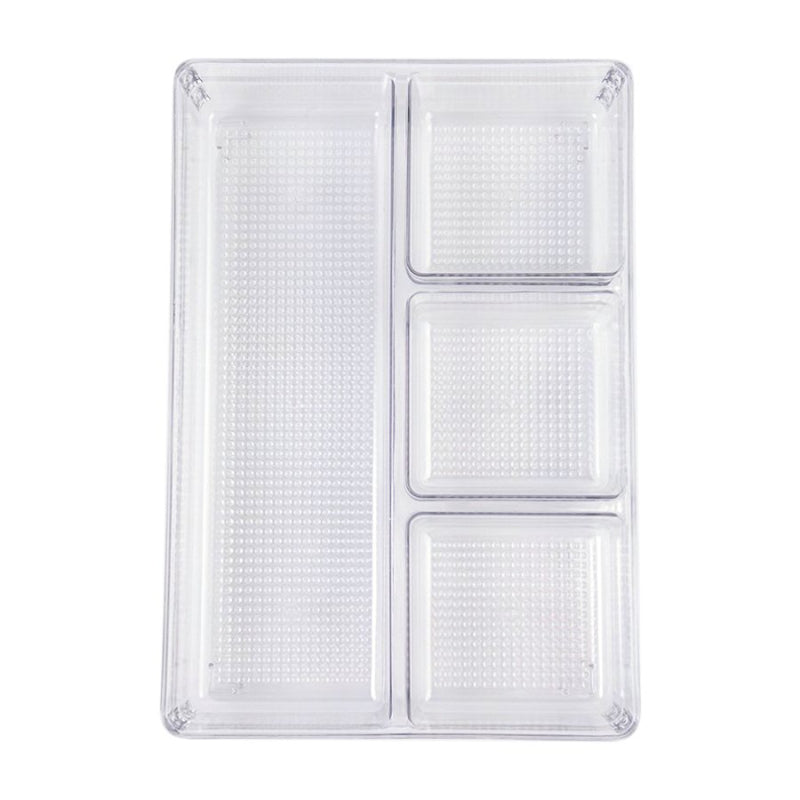 Edge Drawer Organizer - Clear - 2 pack