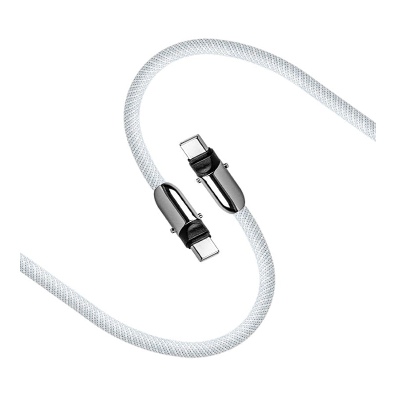 LOGiiX Sling Connect USB-C to USB-C Cable - White - 1.2m