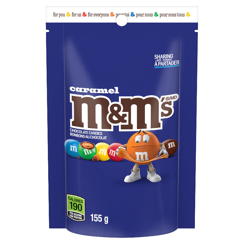 M&M's Caramel Chocolate Candies - 155g