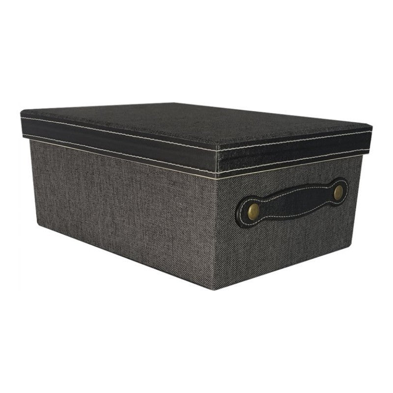 Collection by London Drugs Storage Box - Dark Grey - Large