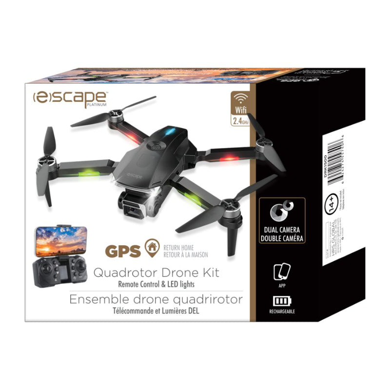 Escape Foldable GPS Drone