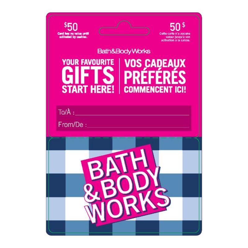 Bath & Body Works Gift Card - $50