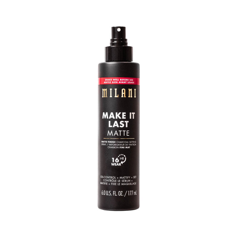 Milani Make It Last Matte Jumbo Size Charcoal Setting Spray - 177ml