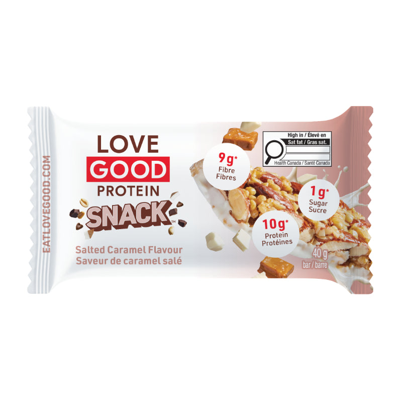 Love Good Fats Chewy-Nutty Bar - Salted Caramel - 40g