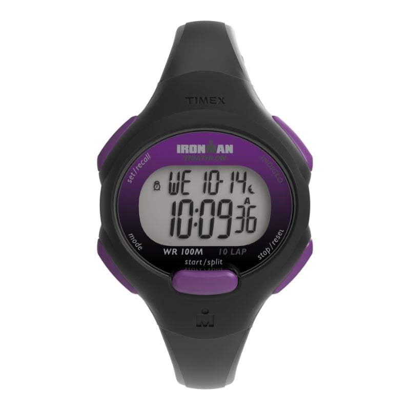 Timex Ironman Essential 10 Wristwatch - Black/Purple - T5K5239J