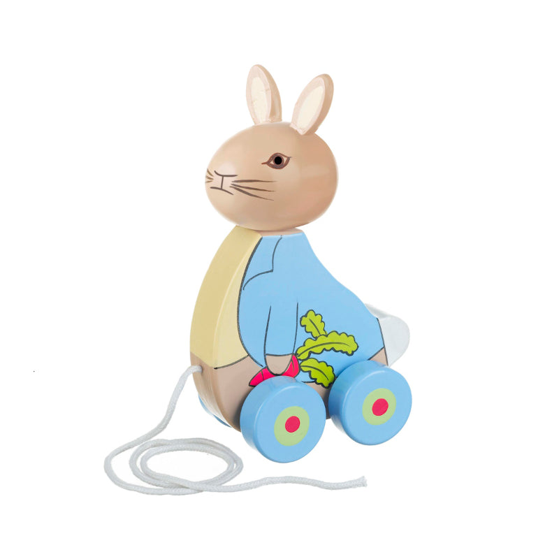 Peter Rabbit Beatrix Potter Pull Along Toy - 6.3x3.94x2.36 Inch