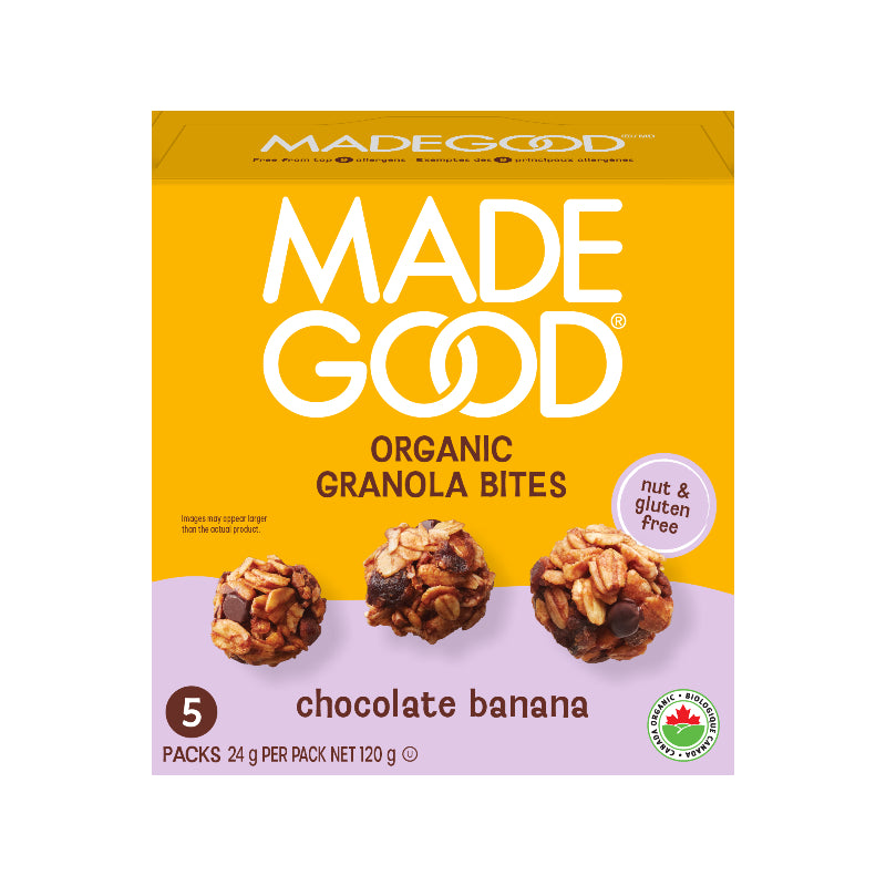 MadeGood Organic Granola Minis - Chocolate Banana - 5 pack / 120g