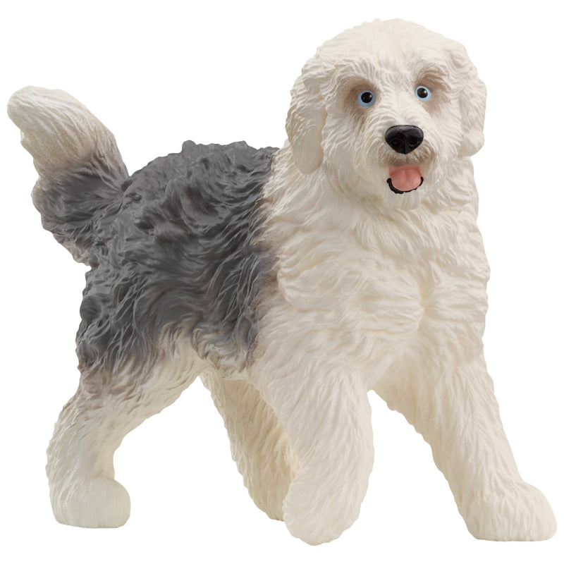 Schleich Old English Sheep Dog Toy Figurine
