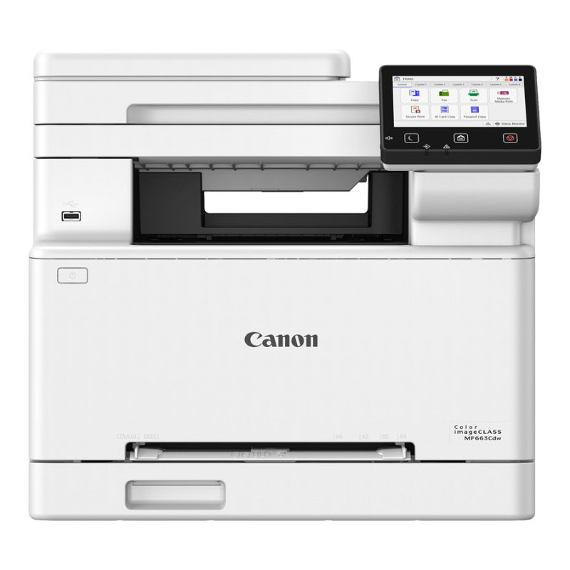 Canon ImageCLASS MF663Cdw Laser Multifunction Wireless Printer - White - 6928C012