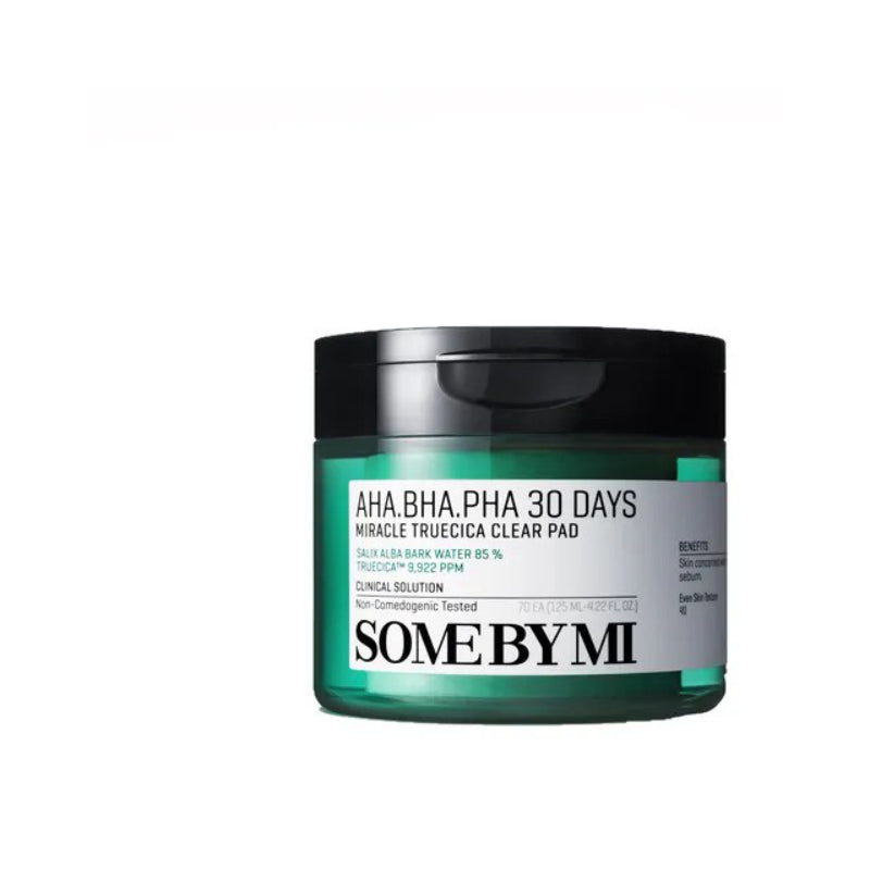 Some By Mi AHA BHA PHA 30 Days Miracle Truecica Clear Pad - 125ml / 4.22oz