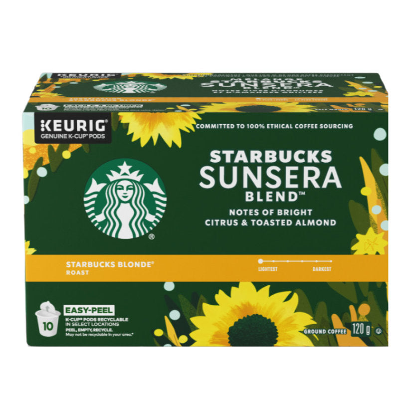 Starbucks K- Cup Sunsera Blend Coffee Pods - 10 pack