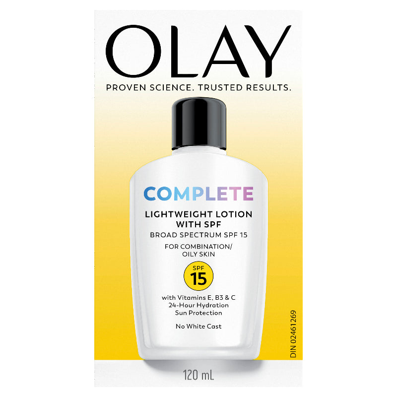 Olay Complete All Day Care Daily UV Protection Moisturizing Lotion - Combination/Oily Skin - 120ml