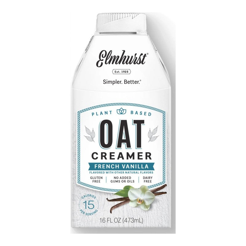 Elmhurst Oat Creamer - French Vanilla - 473ml