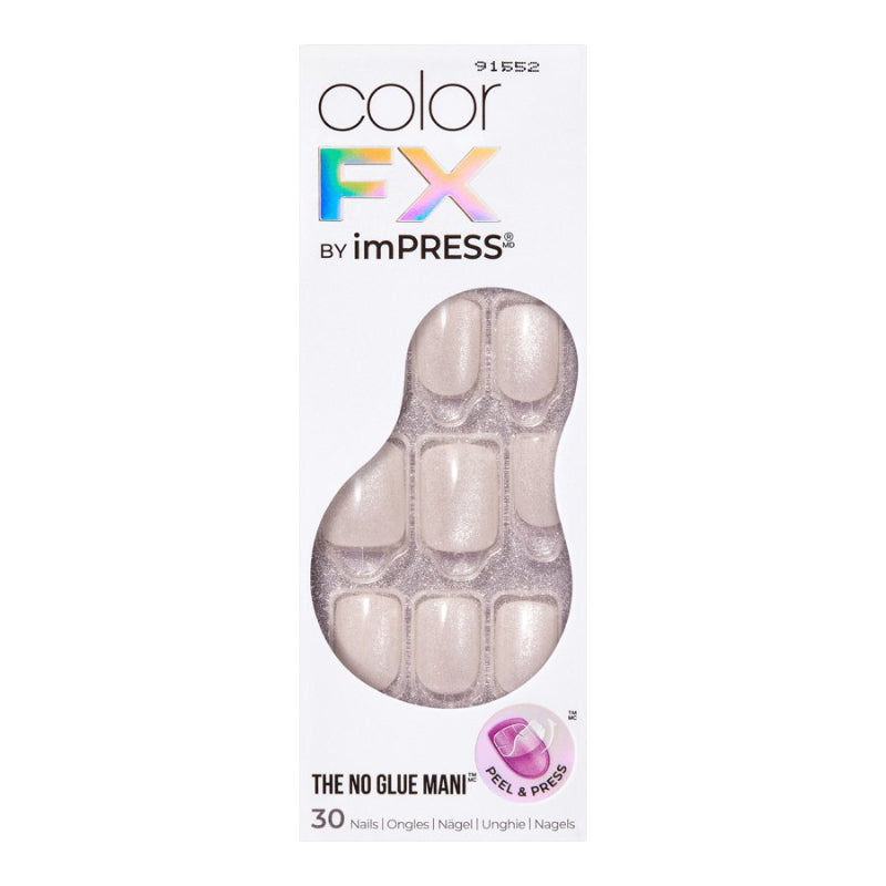 Color FX by imPRESS False Nails Kit - Short - Squoval - Rebel - 30's