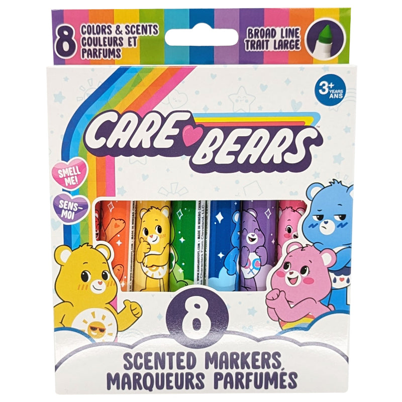 Care Bears Scented Markers - 8's