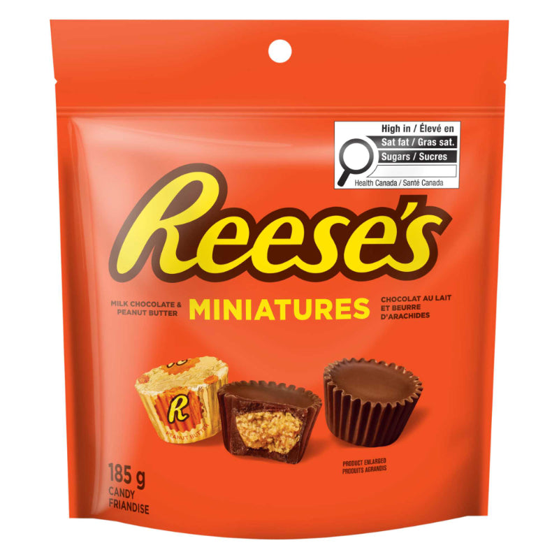 Reese's Milk Chocolate & Peanut Butter Miniatures - 185g